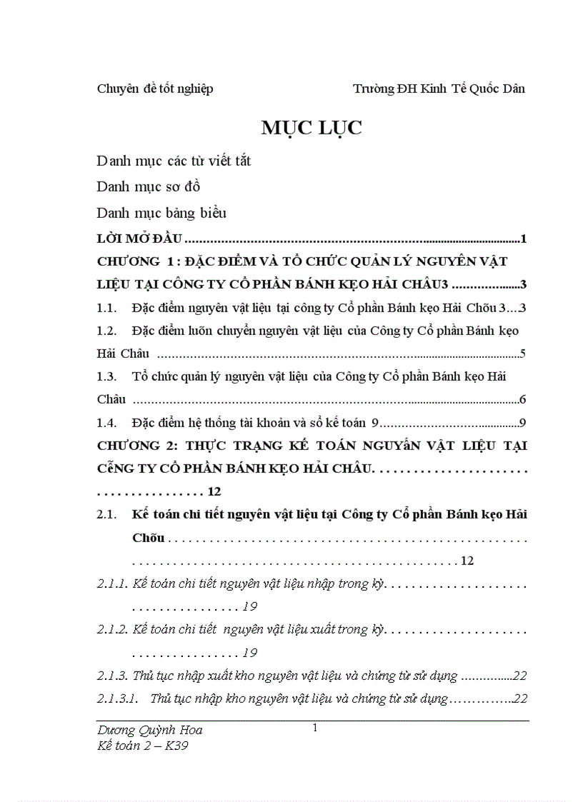 image for page Hoàn thiện Kế toán nguyên vật liệu tại Công ty Cổ phần Bánh kẹo Hải Châu