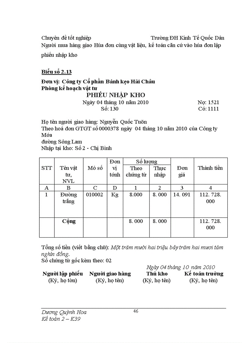 image for page Hoàn thiện Kế toán nguyên vật liệu tại Công ty Cổ phần Bánh kẹo Hải Châu