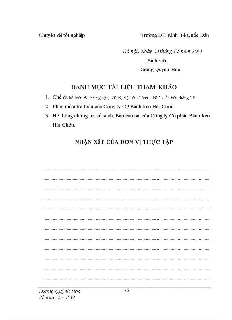 image for page Hoàn thiện Kế toán nguyên vật liệu tại Công ty Cổ phần Bánh kẹo Hải Châu