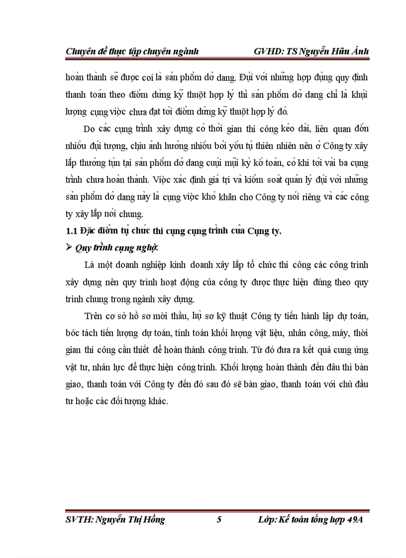 image for page Hoàn thiện kế toán chi phí sản xuất và tính giá thành sản phẩm xây lắp tại Công ty cổ phần đầu tư và xây lắp Thành An 665