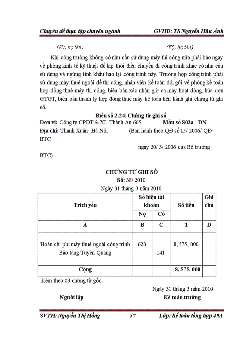 image for page Hoàn thiện kế toán chi phí sản xuất và tính giá thành sản phẩm xây lắp tại Công ty cổ phần đầu tư và xây lắp Thành An 665