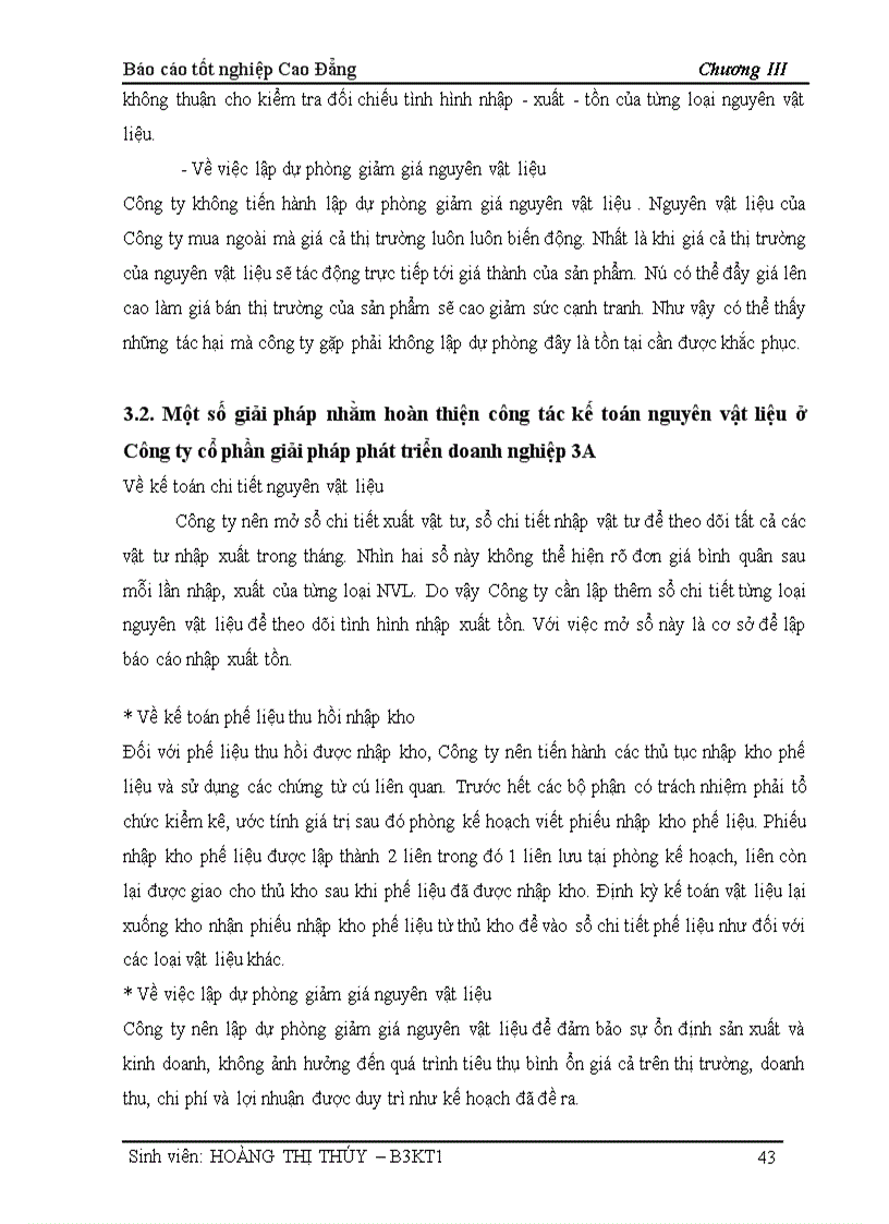 image for page Kế toán Nguyên Vật Liệu tại Công ty cổ phần giải pháp phát triển Doanh Nghiệp 3A