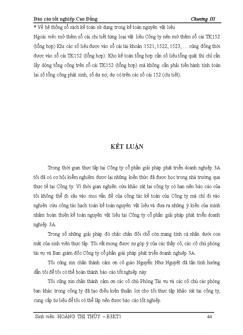 image for page Kế toán Nguyên Vật Liệu tại Công ty cổ phần giải pháp phát triển Doanh Nghiệp 3A