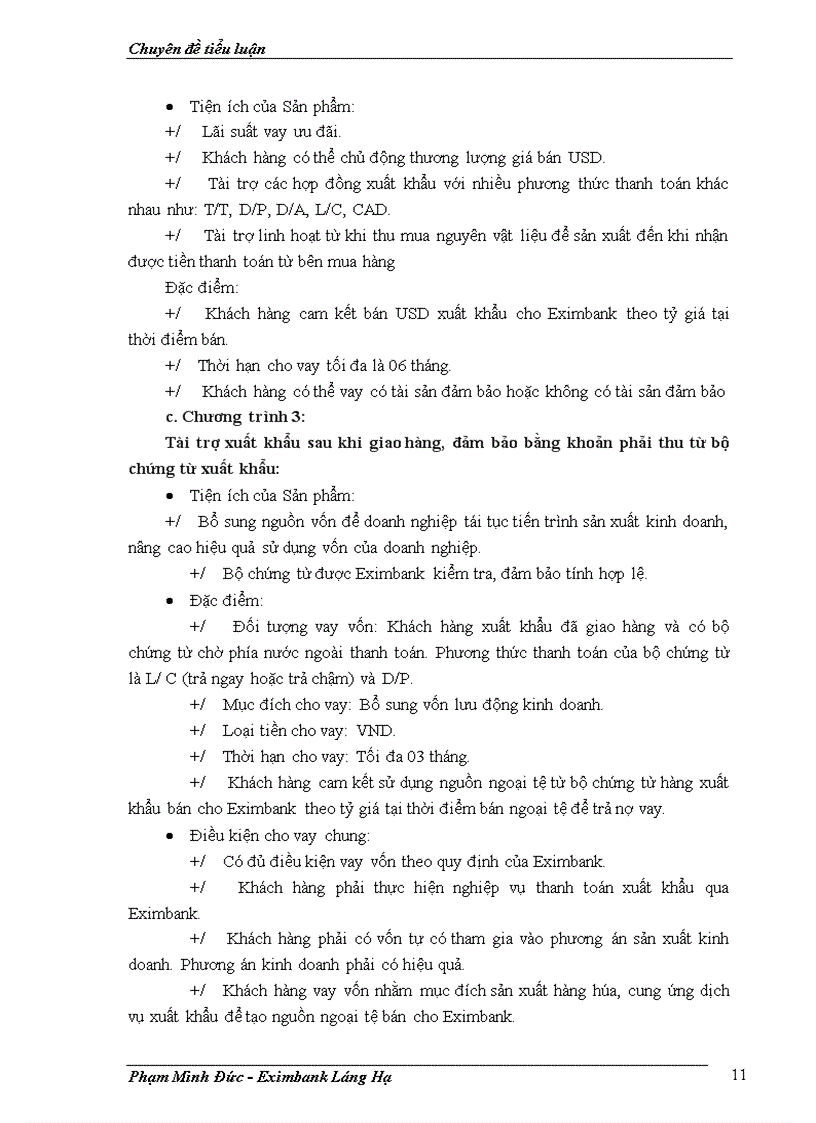 image for page Báo cáo thực tập tại Ngân hàng thương mại cổ phần Xuất nhập khẩu Việt Nam (Eximbank)