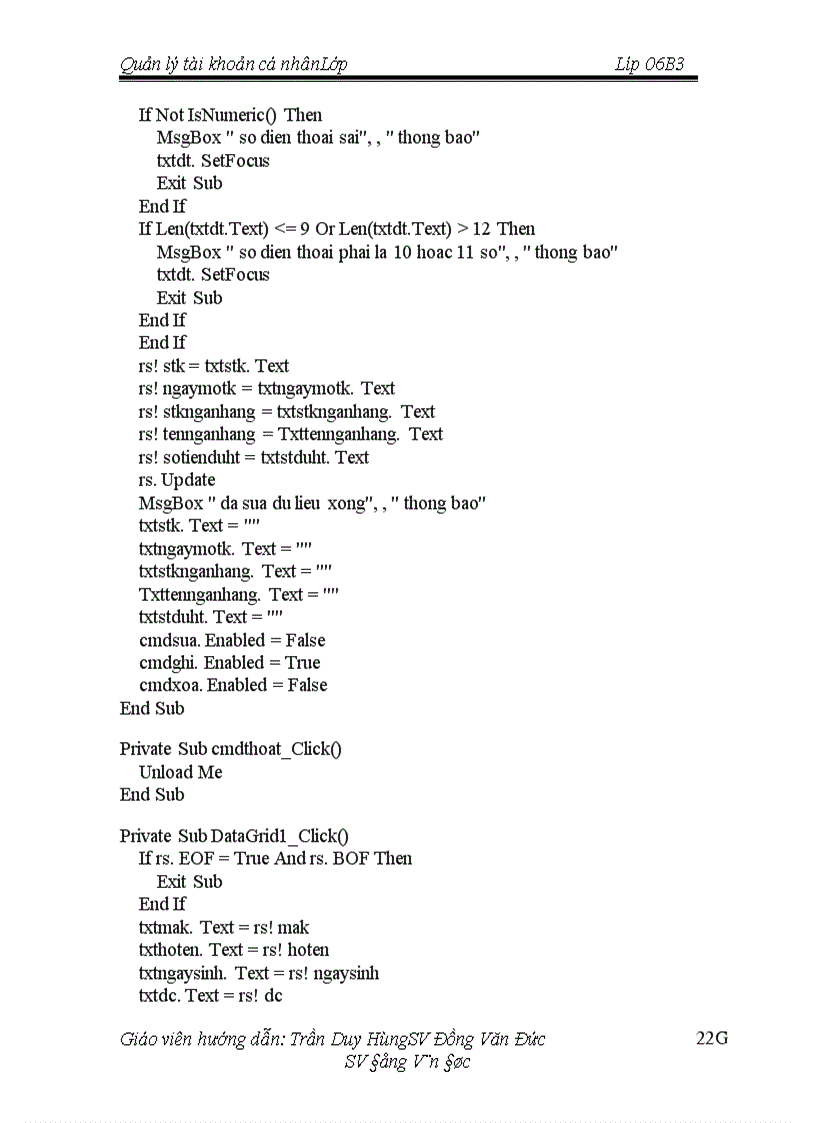 image for page Quản lý tài khoản của cá nhân