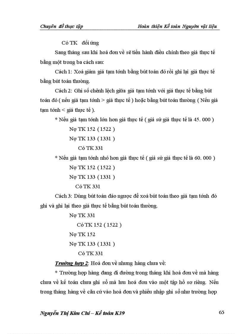 image for page Hoàn thiện Kế toán Nguyên vật liệu