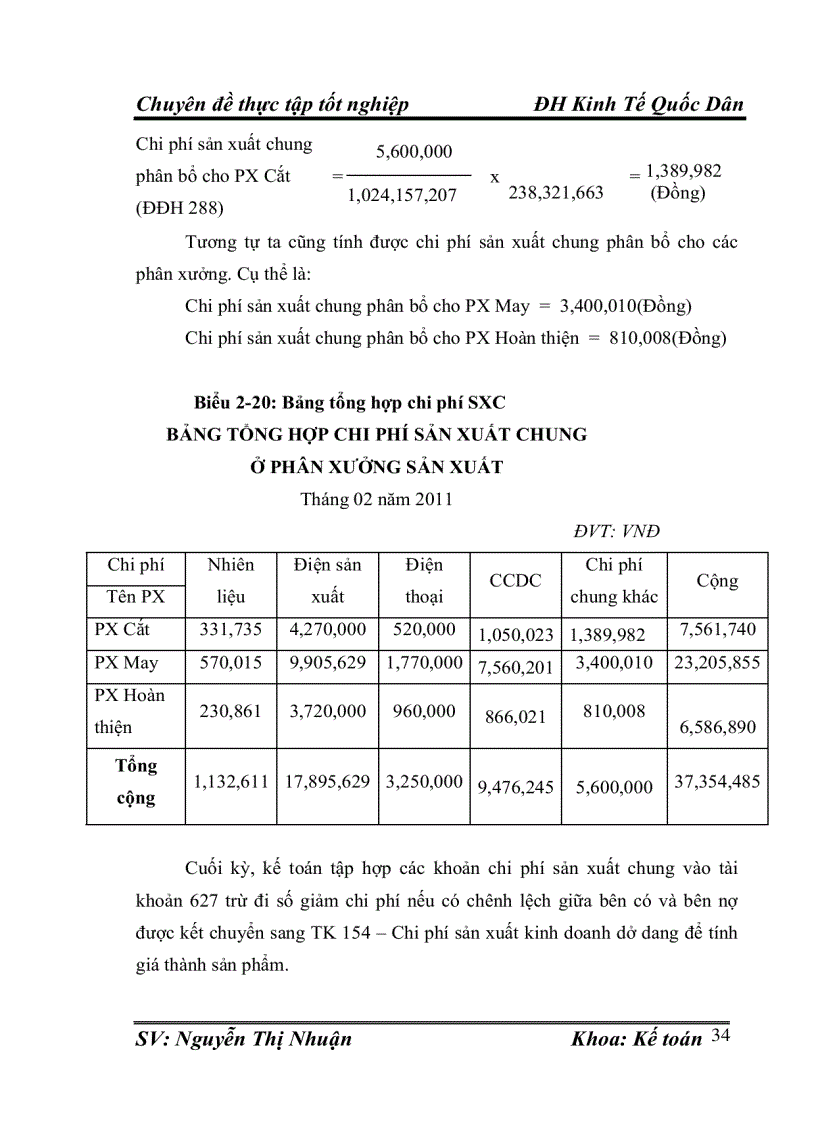 image for page Hoàn thiện Kế toán chi phí sản xuất và tính giá thành sản phẩm tại công ty cổ phần Norfolk Hatexco