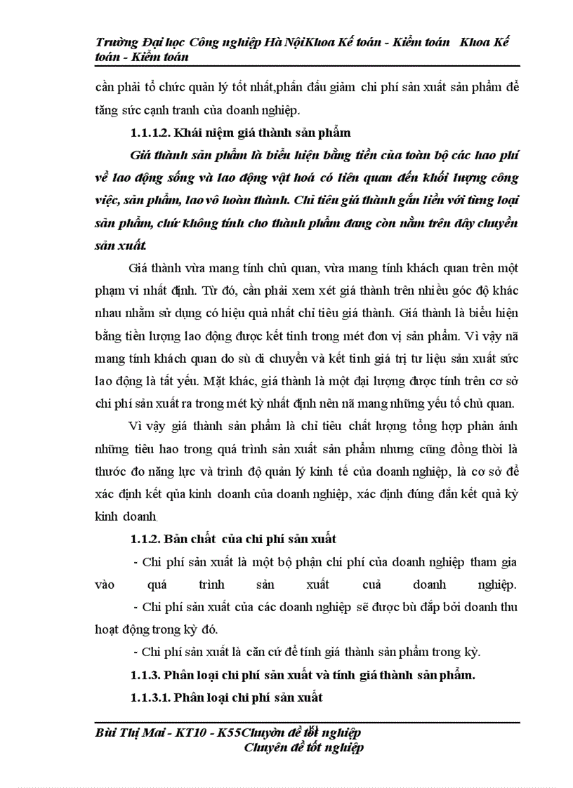 image for page Hoàn thiện phương pháp kế toán chi phí sản xuất và tính giá thành tại Công ty Cổ phần công nghiệp Thanh Hiền