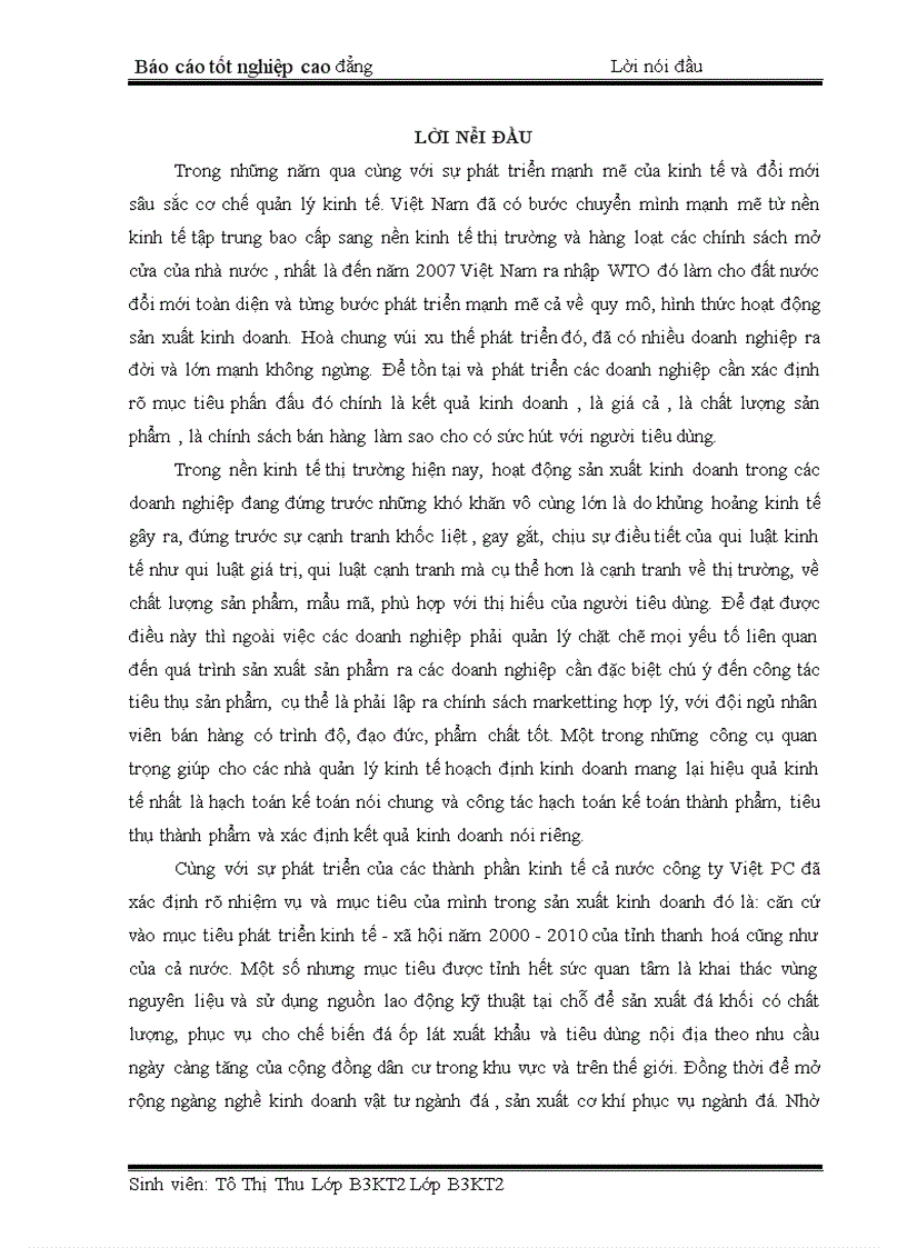 image for page Báo cáo thực tập tại công ty Việt PC