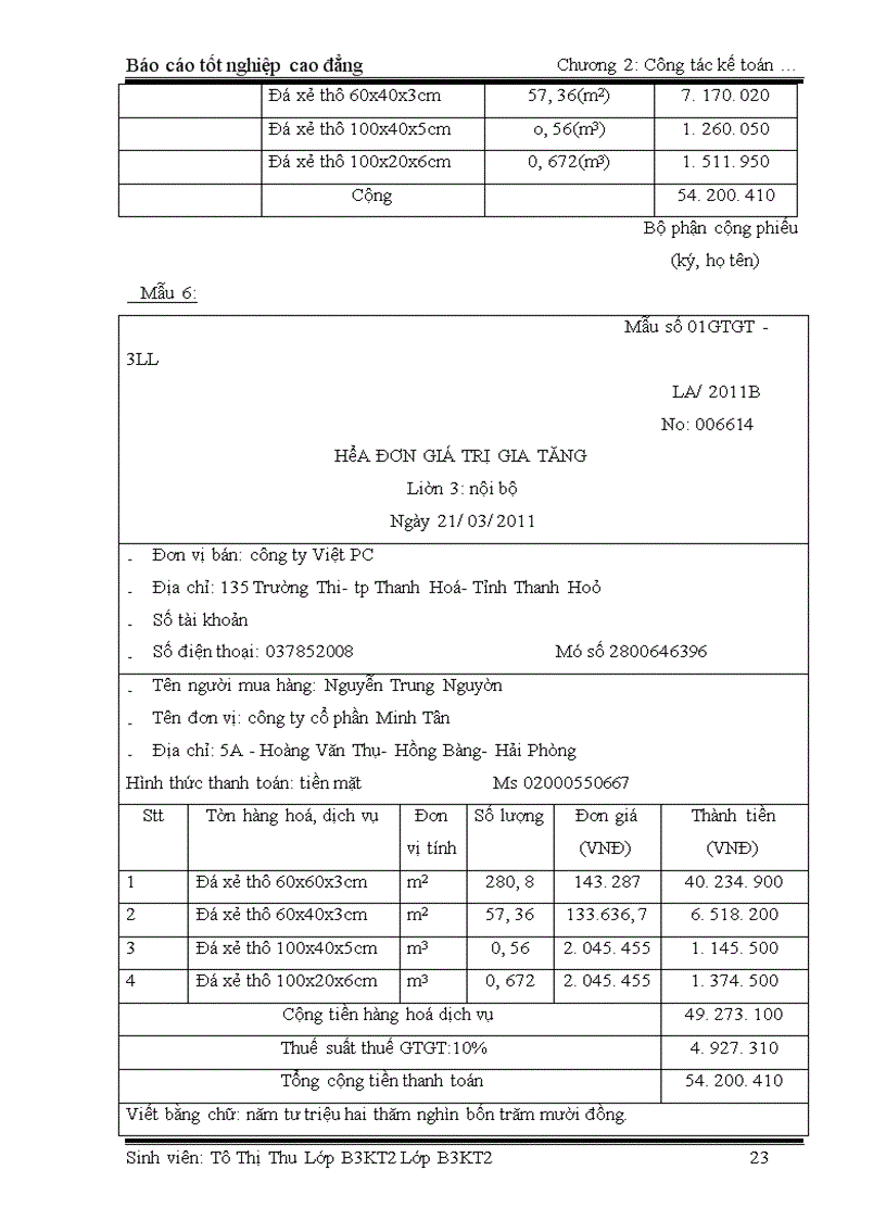 image for page Báo cáo thực tập tại công ty Việt PC