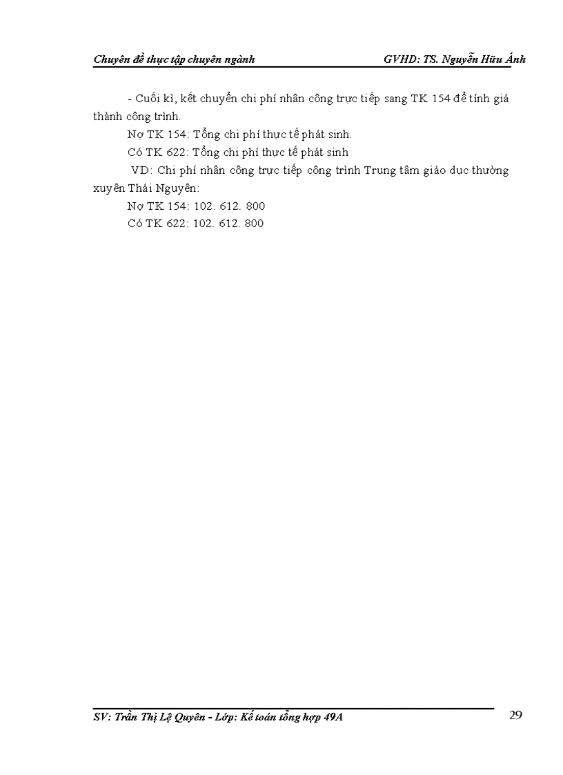 image for page Hoàn thiện công tác kế toán chi phí sản xuất và giá thành sản phẩm xây lắp ở công ty cổ phần xây dựng số II Thái Nguyên