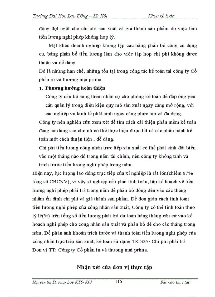 image for page Hoàn thiện các phần hành kế toán tại công ty Cổ phần in và thương mại Prima