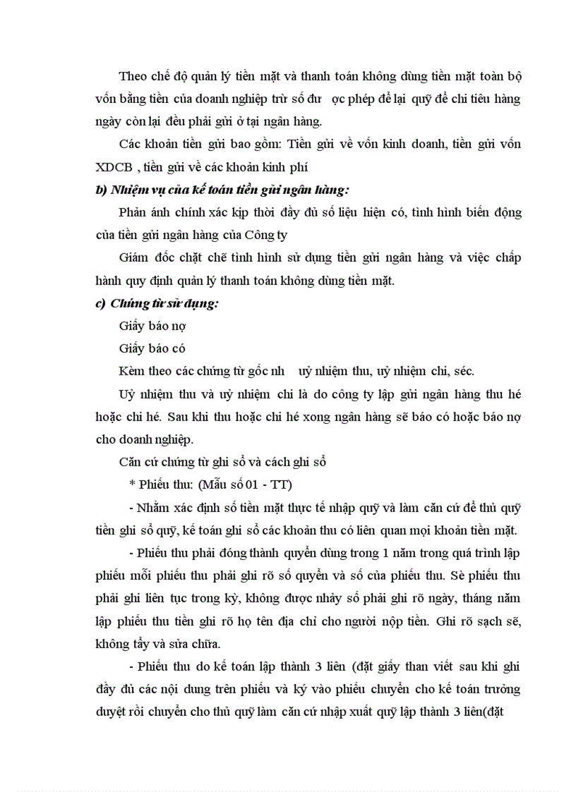 image for page Nội dung chuyên đề kế toán vốn bằng tiền.