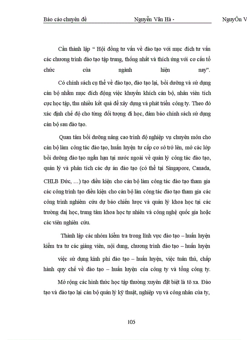 image for page Đưa ra phương hướng nhằm nâng cao hiệu quả công tác đào tạo và phát triển nguồn nhân lực tại Công ty Sông Đà I