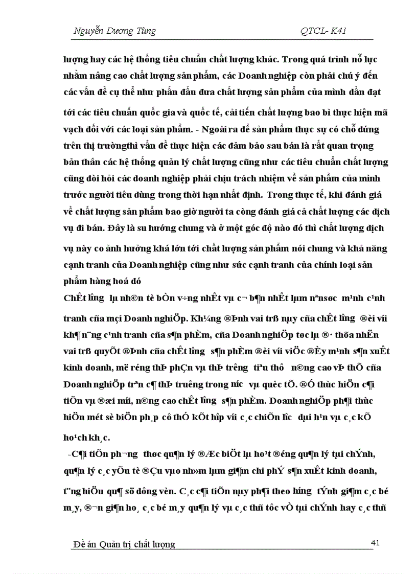 image for page Chất lượng sản phẩm và vai trò của chất lượng sản phẩm trong hội nhập kinh tế khu vực và thế giới .