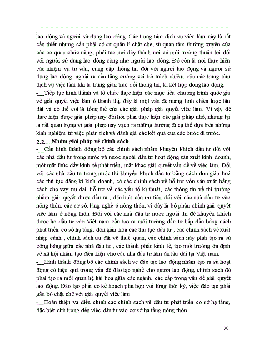 image for page Việc làm và kế hoạch giải quyết việc làm