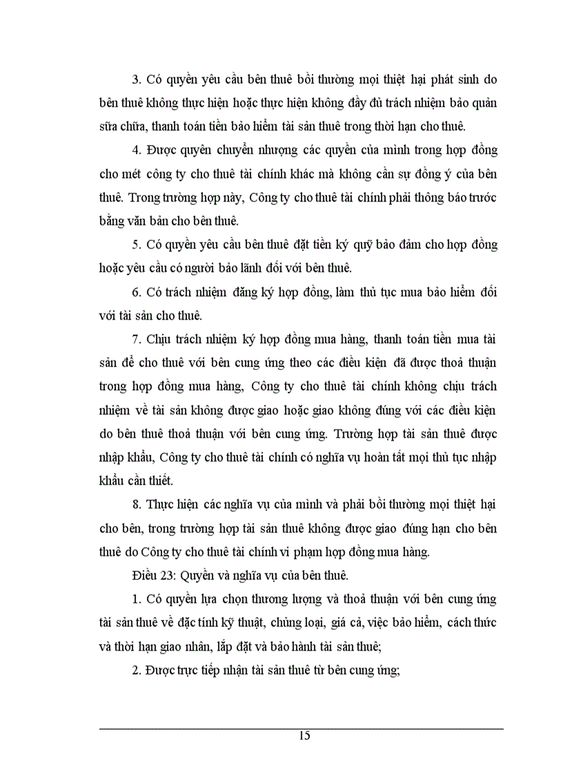 image for page Chế độ tài chính về tổ chức và hoạt động của công ty cho thuê tài chính ở việt nam