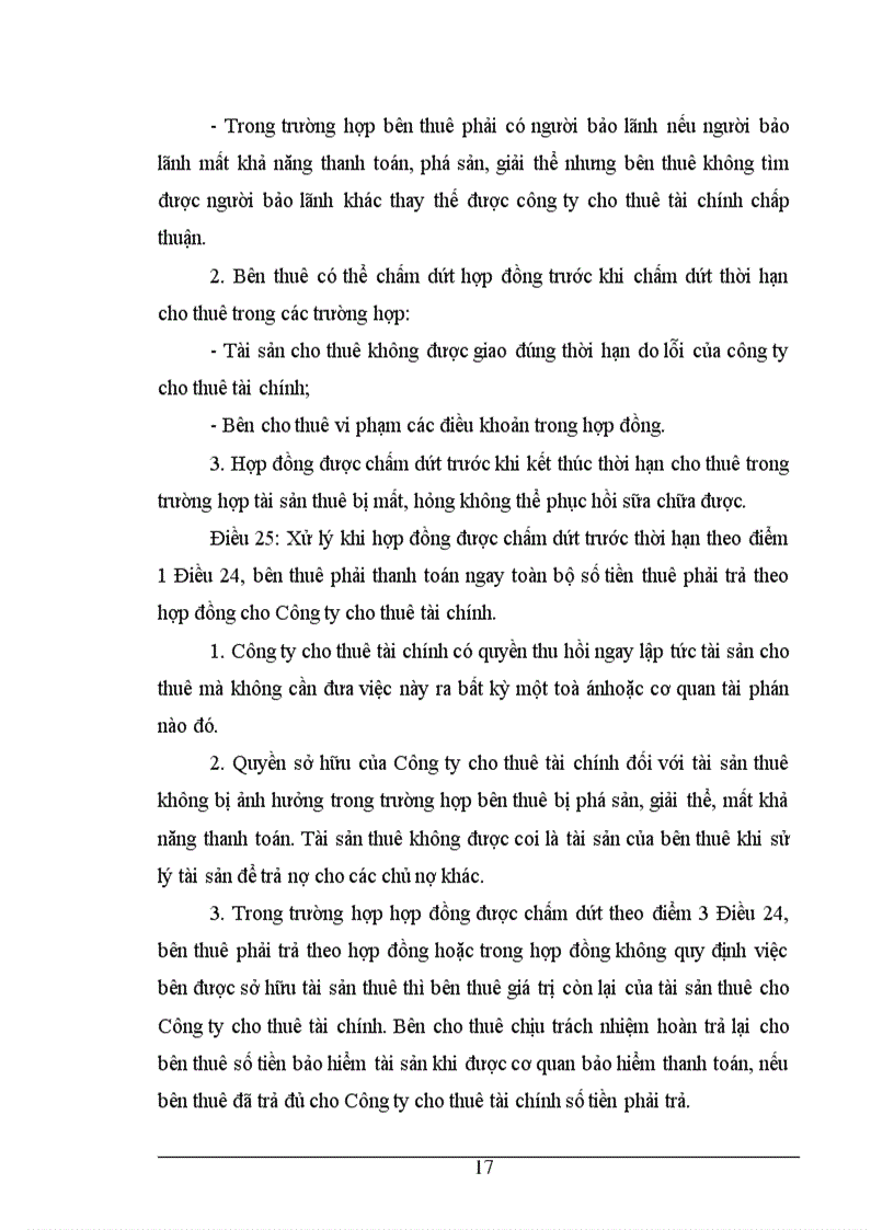 image for page Chế độ tài chính về tổ chức và hoạt động của công ty cho thuê tài chính ở việt nam