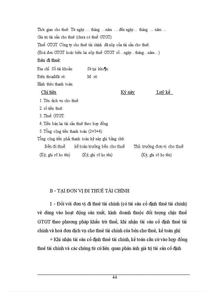 image for page Chế độ tài chính về tổ chức và hoạt động của công ty cho thuê tài chính ở việt nam