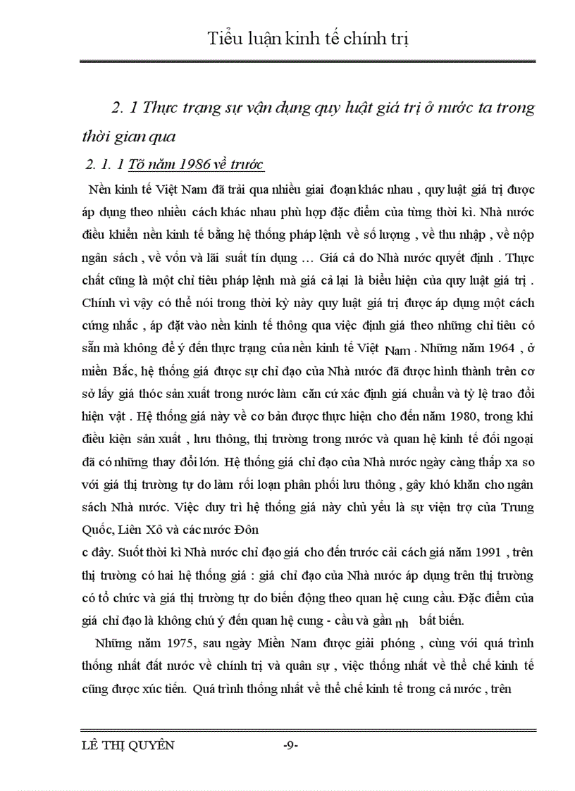 image for page Quy luật giá trị và vai trò của nó trong phát triển kinh tế thị trường ở nước ta