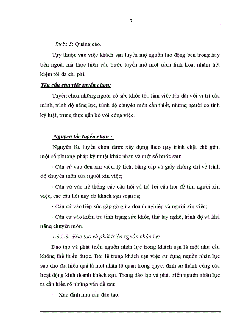 image for page Thực trạng quản lý nguồn nhân lực của Nhà Khách Trung Ương Số 8 Chu Văn An