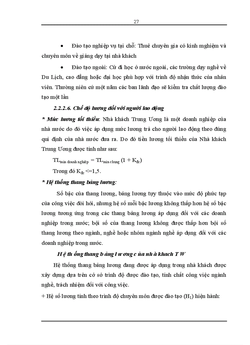 image for page Thực trạng quản lý nguồn nhân lực của Nhà Khách Trung Ương Số 8 Chu Văn An