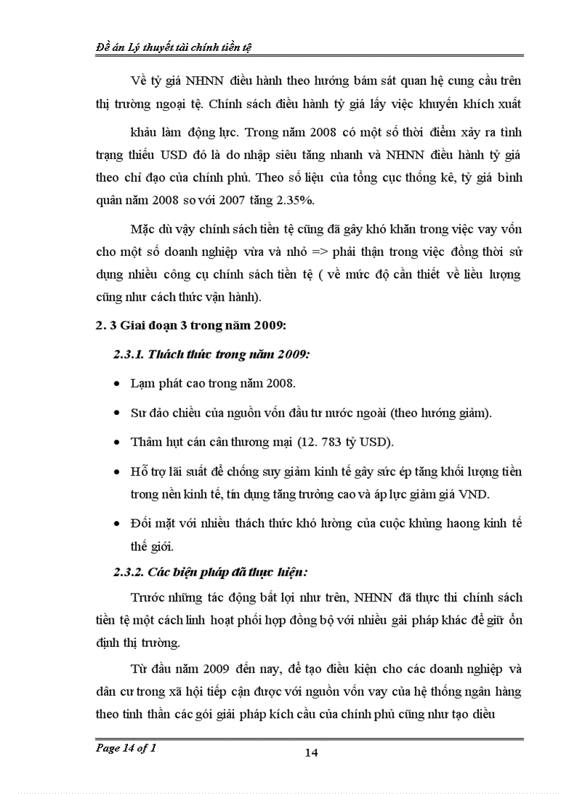 image for page Chính sách tiền tệ và công cụ thực thi chính sách tiền tệ ở Việt Nam hiện nay