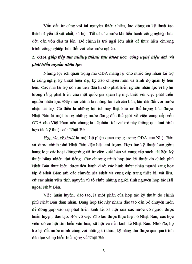 image for page Viện trợ phát triển chính thức ODA