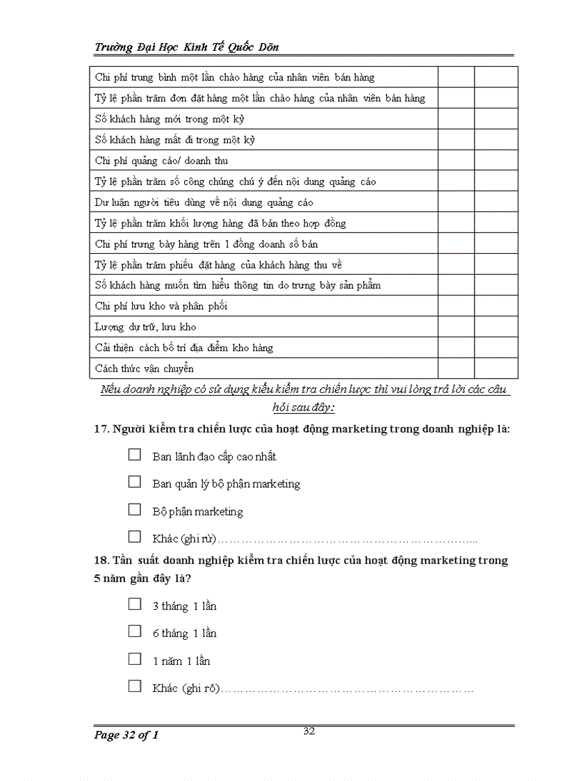 image for page Các phương pháp đánh giá hiệu quả hoạt động marketing trong các doanh nghiệp sản xuất hàng tiêu dùng nhanh tại Hà Nội