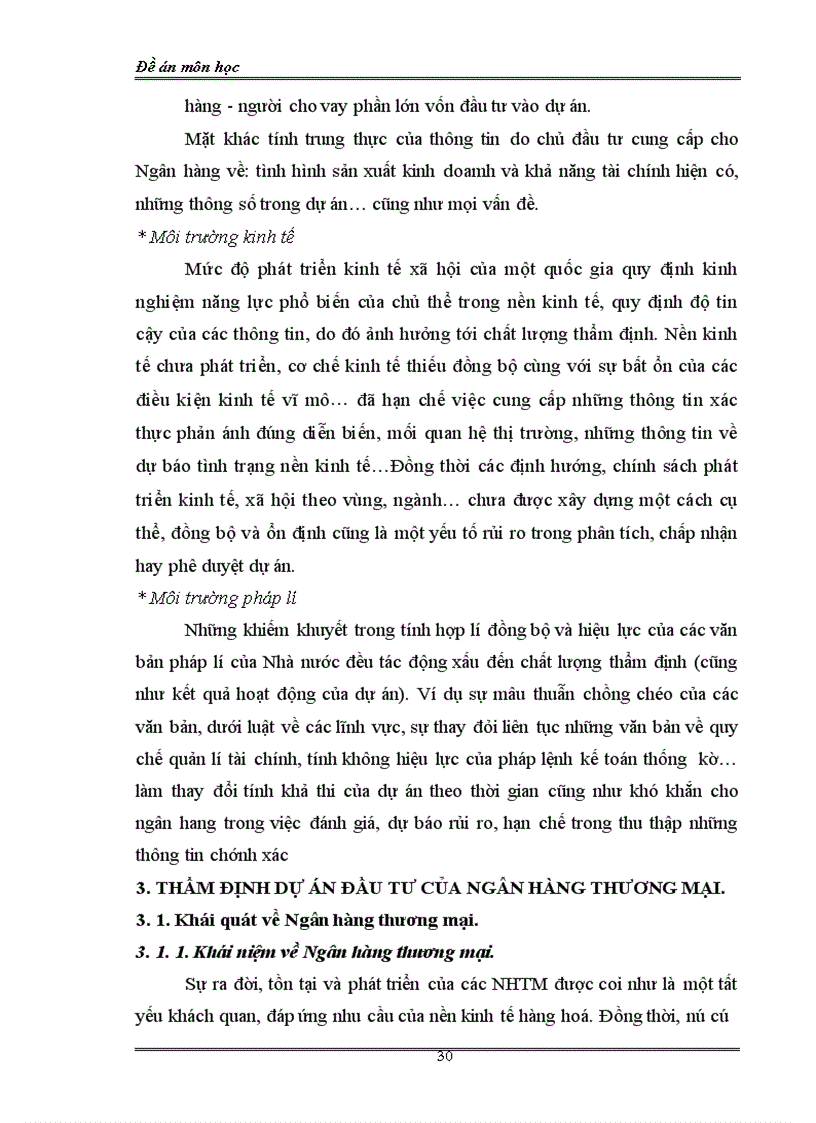 image for page Thẩm định tài chính dự án đầu tư của NHTM