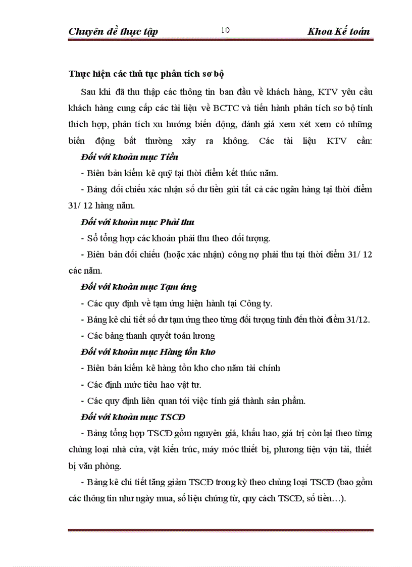 image for page Kiểm toán phần hành Tài sản cố định – Chu trình kiểm toán và áp dụng tại công ty TNHH Unistars