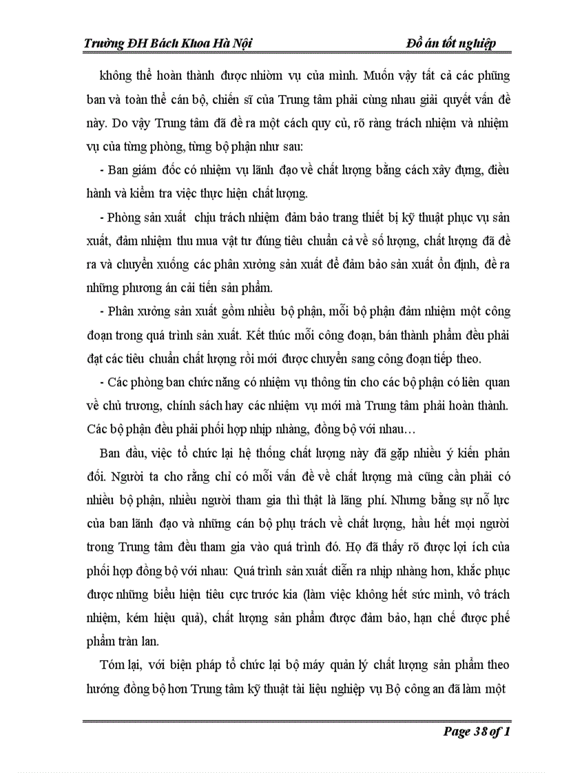 image for page Những giải pháp chủ yếu nhằm ổn định và nâng cao chất lượng in sản phẩm ở Trung Tâm Kỹ Thuật Tài Liệu Nghiệp Vụ-Bộ Công An