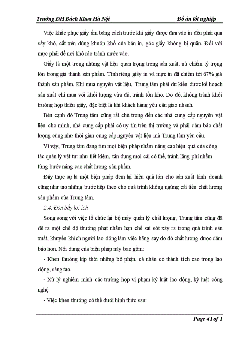 image for page Những giải pháp chủ yếu nhằm ổn định và nâng cao chất lượng in sản phẩm ở Trung Tâm Kỹ Thuật Tài Liệu Nghiệp Vụ-Bộ Công An