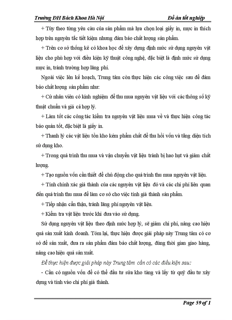 image for page Những giải pháp chủ yếu nhằm ổn định và nâng cao chất lượng in sản phẩm ở Trung Tâm Kỹ Thuật Tài Liệu Nghiệp Vụ-Bộ Công An
