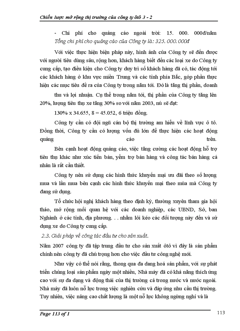 image for page Chiến lược mở rộng thị trường của công ty ô tô 3-2