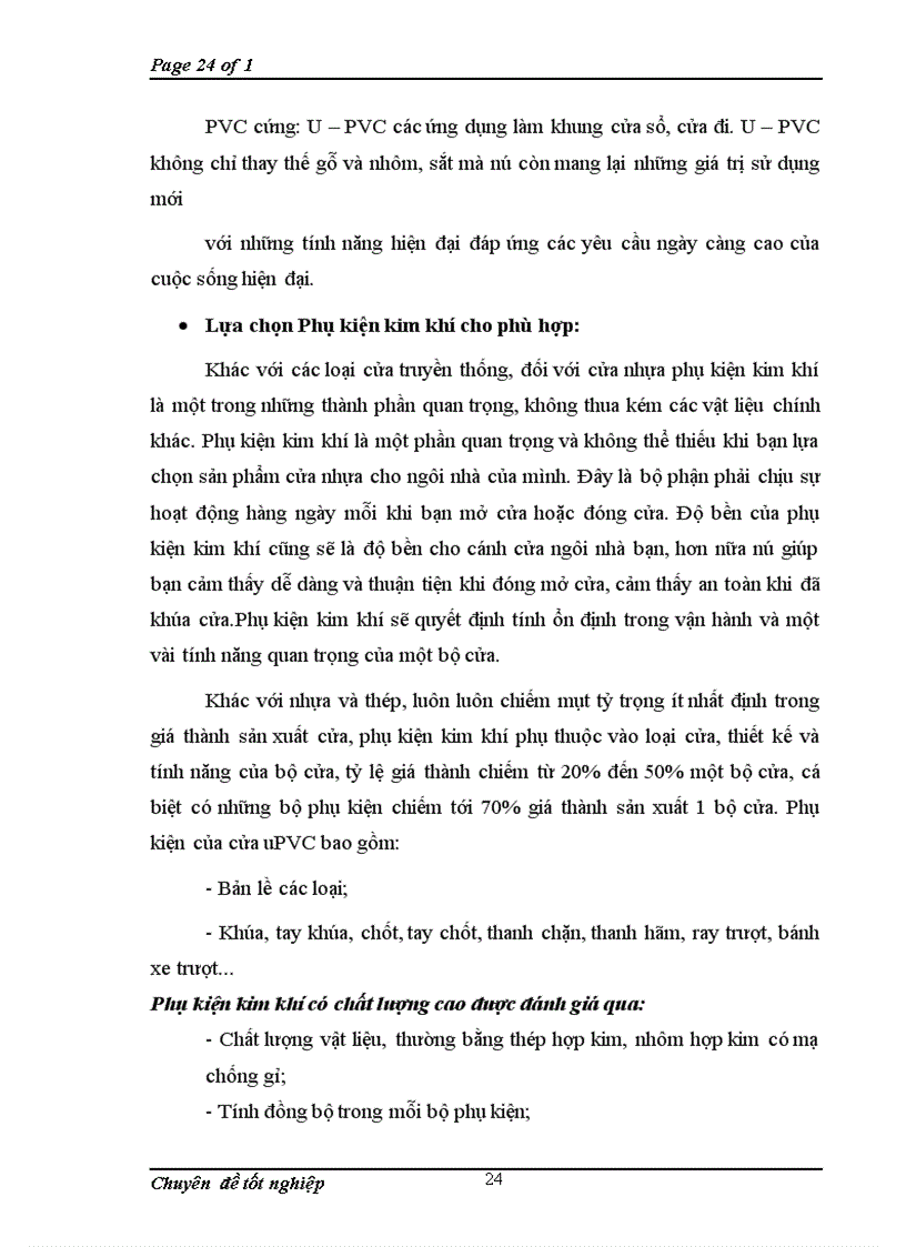 image for page Hoạt động bán cửa nhựa U-PVC của công ty cổ phần nhựa cao cấp miền Trung: thực trạng và giải pháp