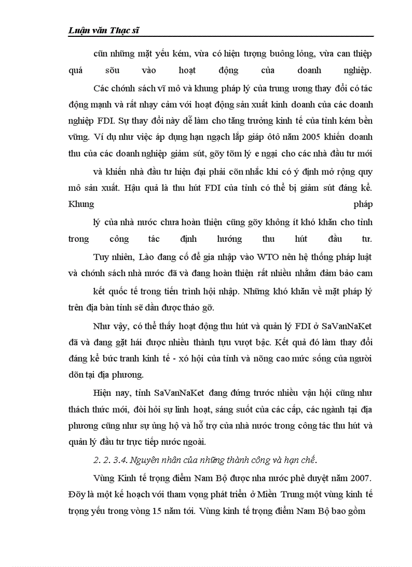 image for page Đầu tư trực tiếp nước ngoài vào tỉnh Savannakhet của nước CHDCND Lào giai đoạn 2005 – 2015 thực trạng và giải pháp