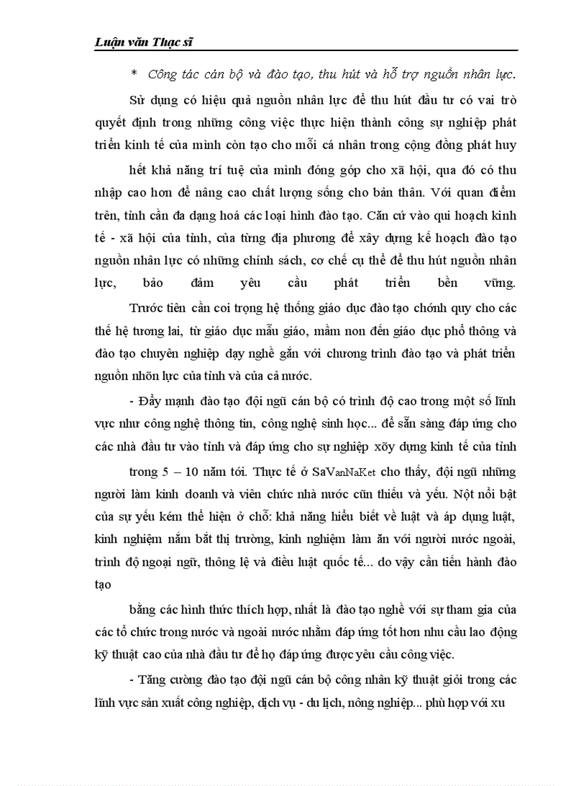 image for page Đầu tư trực tiếp nước ngoài vào tỉnh Savannakhet của nước CHDCND Lào giai đoạn 2005 – 2015 thực trạng và giải pháp