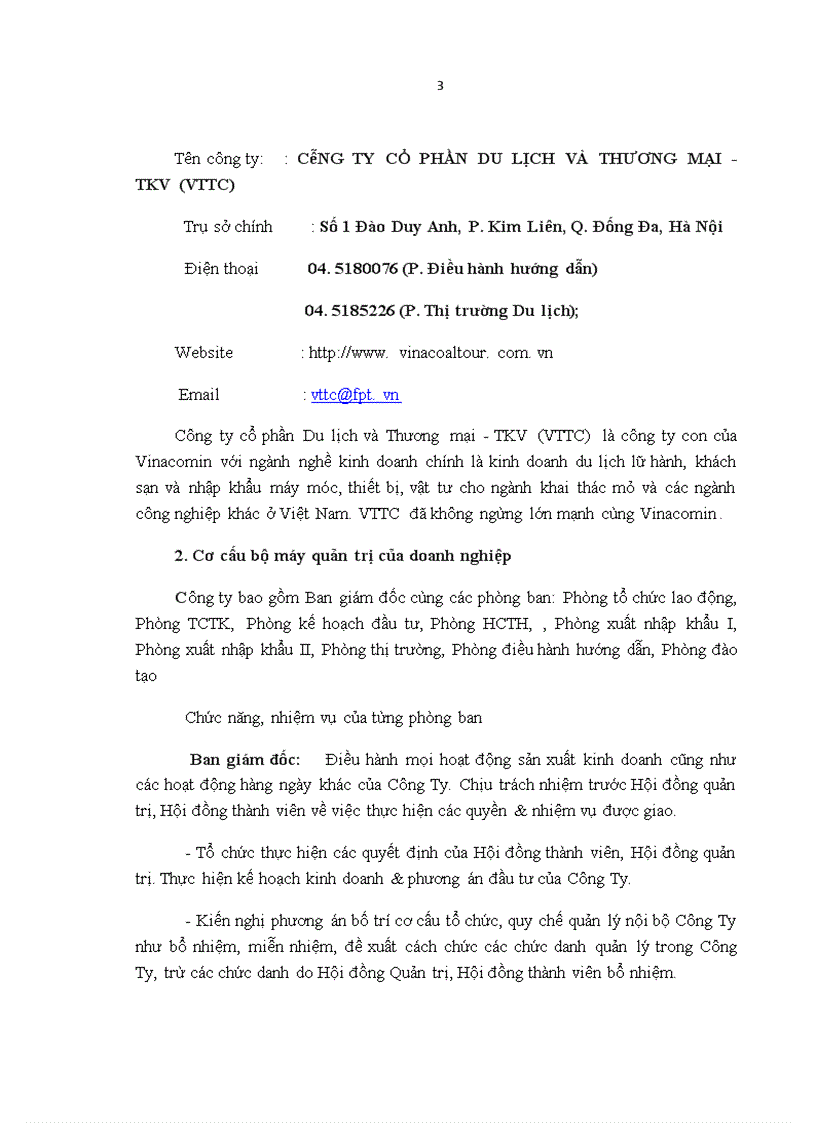 image for page Giải pháp nâng cao chất lượng dịch vụ du lịch cho khách nội địa tại công ty du lịch thương mại TKV