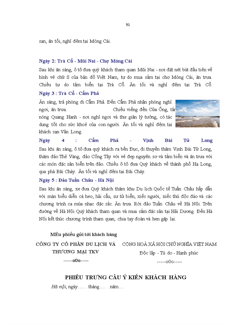 image for page Giải pháp nâng cao chất lượng dịch vụ du lịch cho khách nội địa tại công ty du lịch thương mại TKV