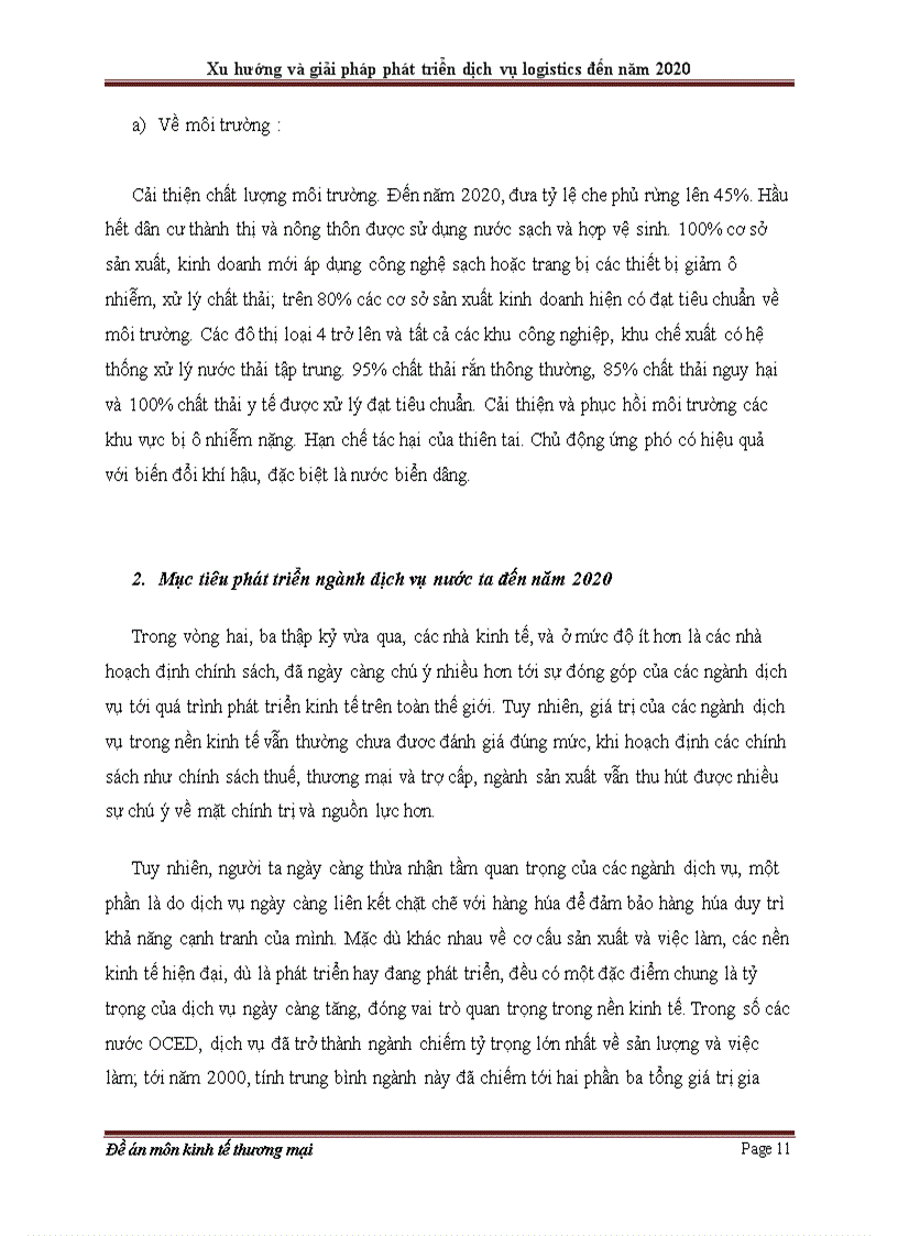 image for page Phương hướng và giải pháp phát triển dịch vụ logistics đến năm 2020