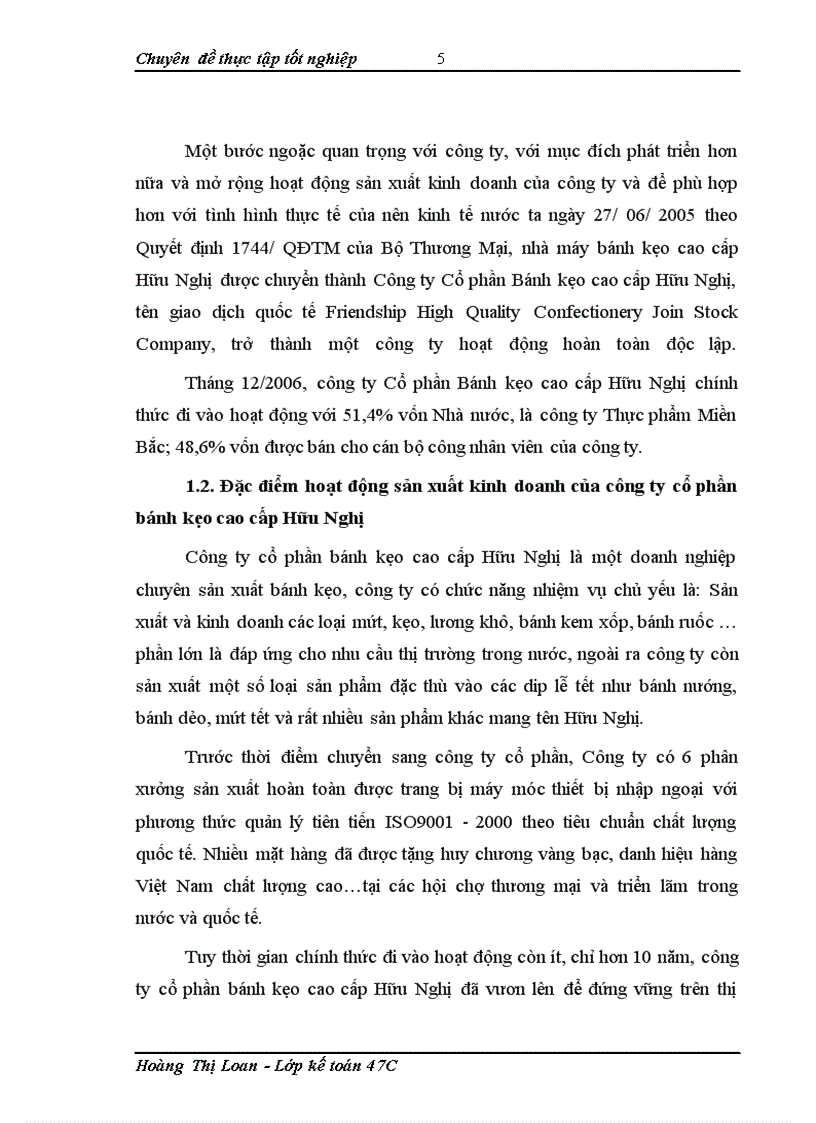 image for page Hoàn thiện công tác kế toán nguyên vật liệu tại công ty cổ phần bánh kẹo cao cấp Hữu Nghị