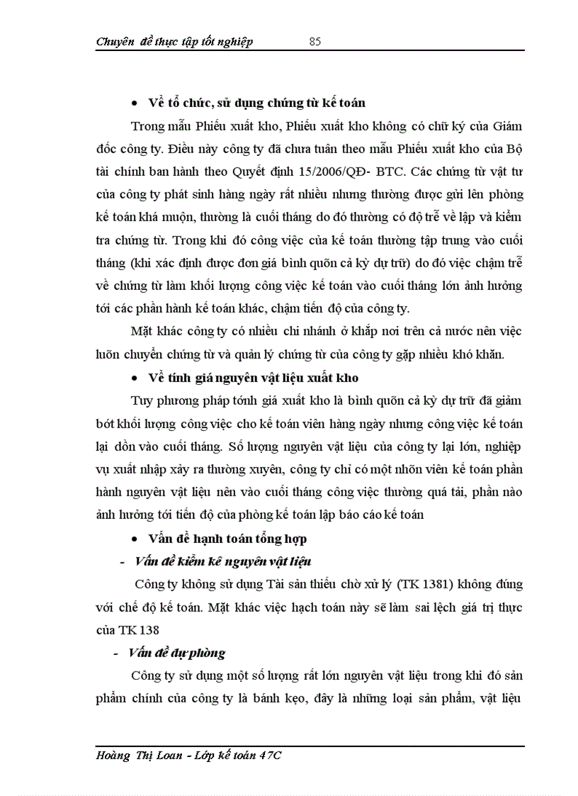 image for page Hoàn thiện công tác kế toán nguyên vật liệu tại công ty cổ phần bánh kẹo cao cấp Hữu Nghị