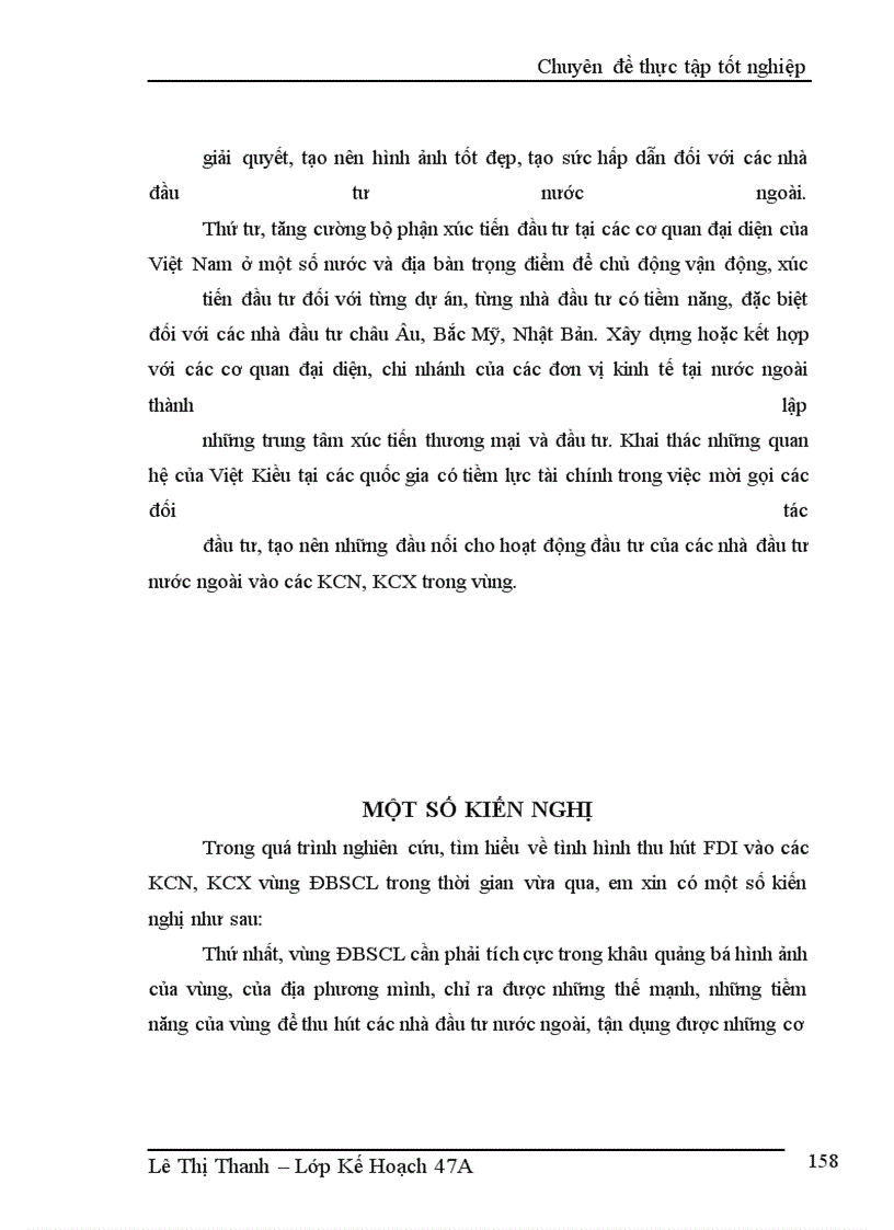 image for page Một số giải pháp thu hút vốn đầu tư trực tiếp nước ngoài vào các khu công nghiệp, khu chế xuất vùng đồng bằng sông Cửu Long
