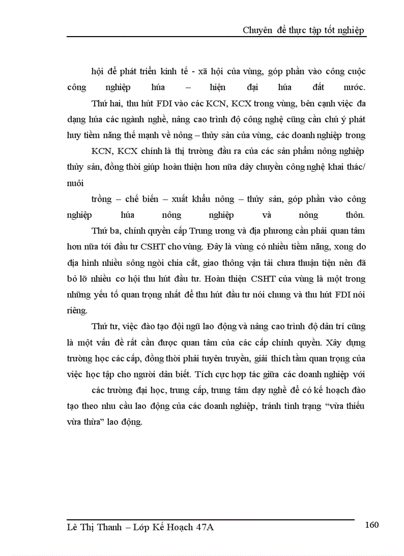 image for page Một số giải pháp thu hút vốn đầu tư trực tiếp nước ngoài vào các khu công nghiệp, khu chế xuất vùng đồng bằng sông Cửu Long