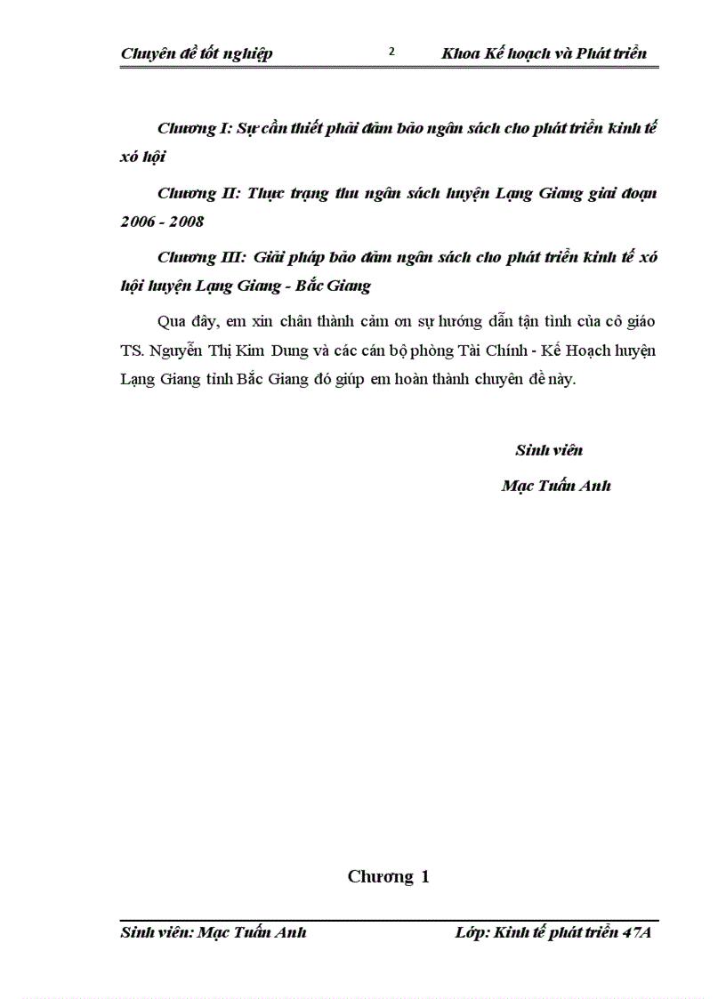 image for page Giải pháp đảm bảo thu ngân sách cho phát triển kinh tế xã hội huyện Lạng Giang tỉnh Bắc Giang