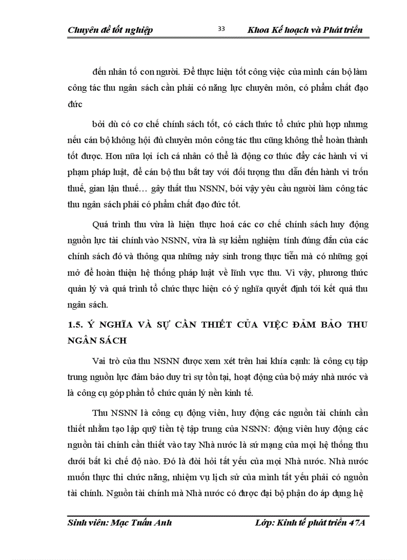 image for page Giải pháp đảm bảo thu ngân sách cho phát triển kinh tế xã hội huyện Lạng Giang tỉnh Bắc Giang