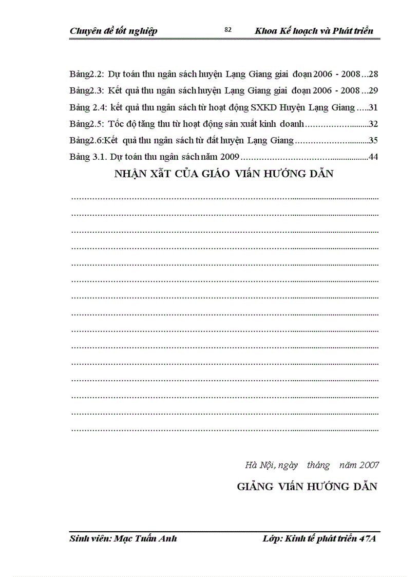 image for page Giải pháp đảm bảo thu ngân sách cho phát triển kinh tế xã hội huyện Lạng Giang tỉnh Bắc Giang