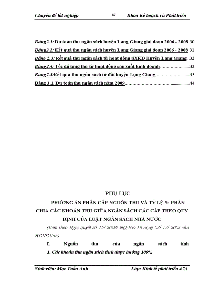 image for page Giải pháp đảm bảo thu ngân sách cho phát triển kinh tế xã hội huyện Lạng Giang tỉnh Bắc Giang
