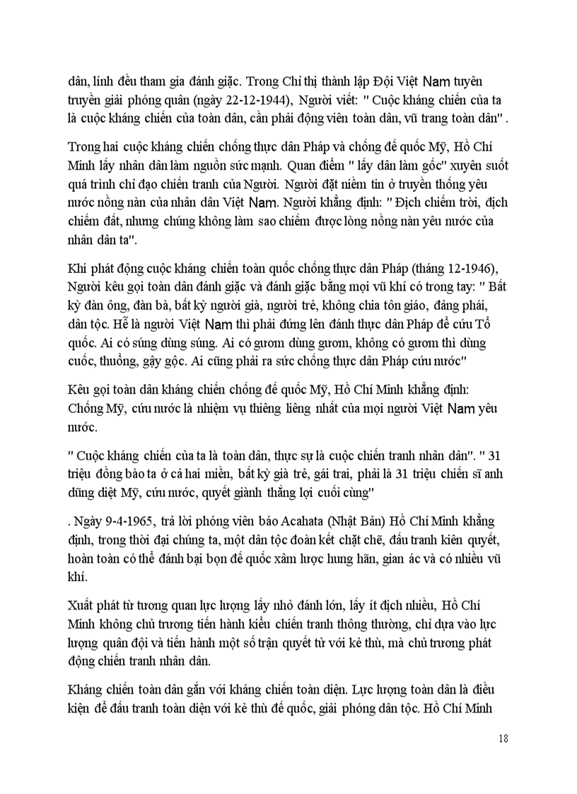 image for page Phân tích các quan điểm của chủ tịch Hồ Chí Minh về vai trò,nội dung và hình thức của đại đoàn kết dân tộc.